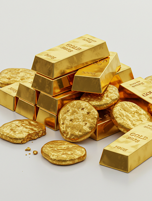 Gold Bars Biscuits