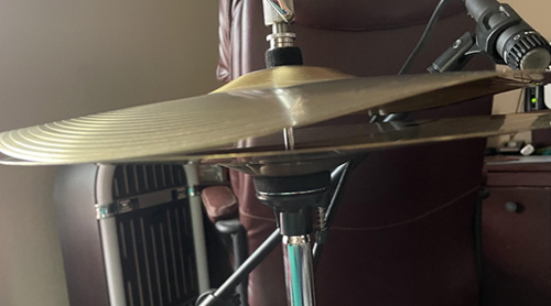 bent cymbals