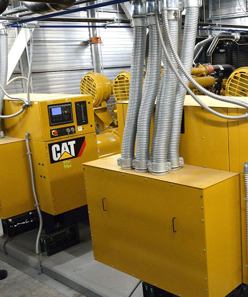 Emergency backup power generators