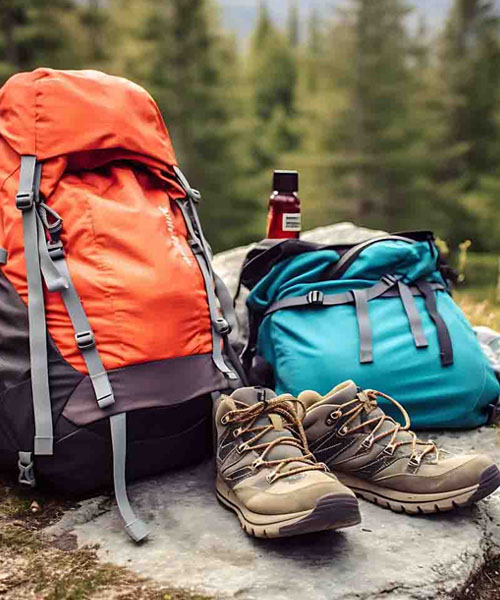 hiking equipment