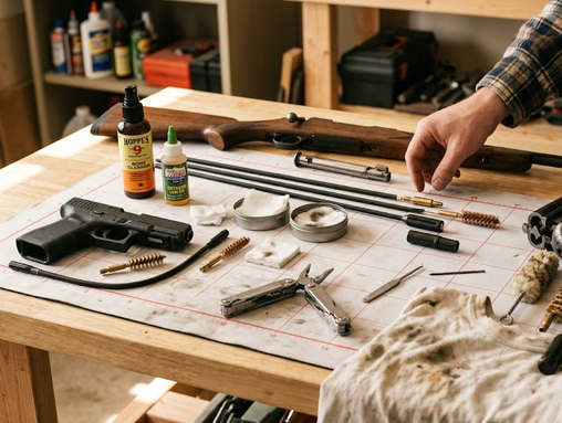 Different Firearms Need Different Cleaning Tools